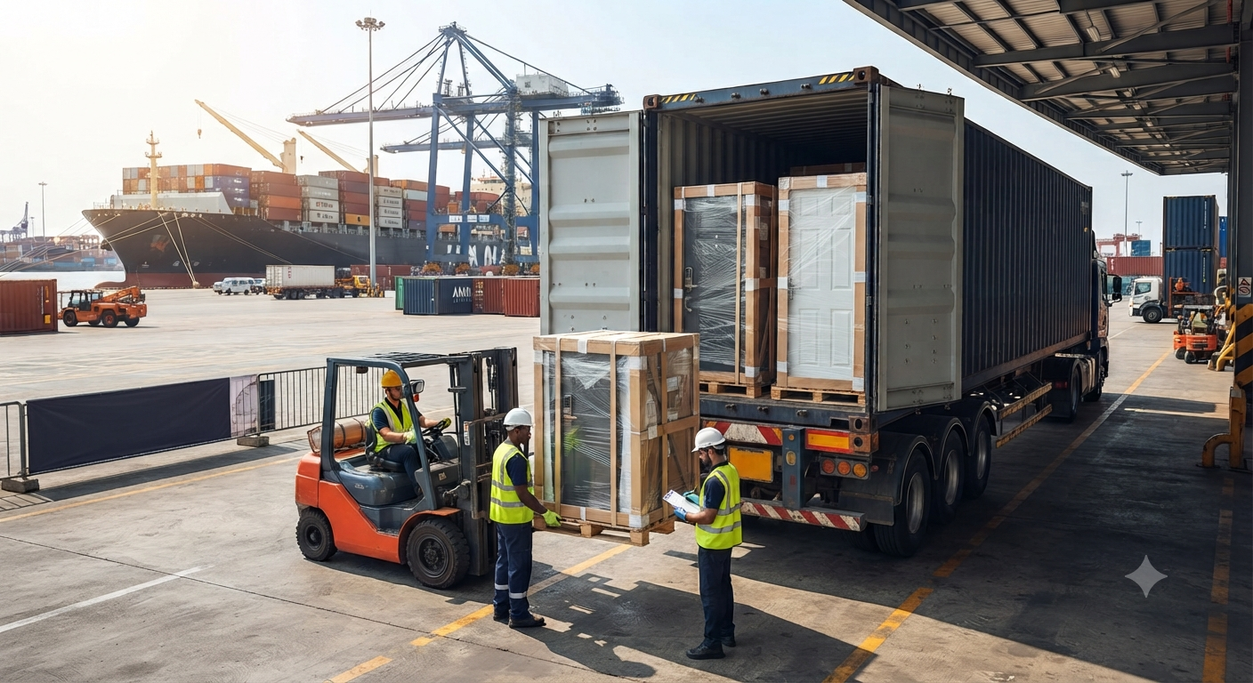 Pre-Ordering Doors from Incoming Containers
